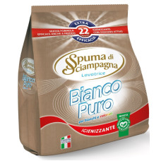 Порошок для прання світлого та білого одягу Spuma di Sciampagna Bianco Puro, 22 прань, 990 гр 
